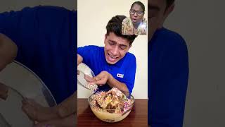 Do not waste icecream challenge Part5 😁😄🥺  reactionvideo viral trending shorts [upl. by Debbee]