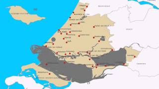 Topografie Provincie ZuidHolland [upl. by Gagne]