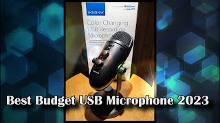 Full Review of Insignia USB Microphone  Cardioid amp Omnidirectional Demo 2023 [upl. by Niahs]