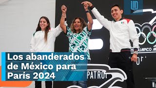 Alejandra Orozco y Emiliano Hernández son los abanderados de México para París 2024 [upl. by Sheilah]