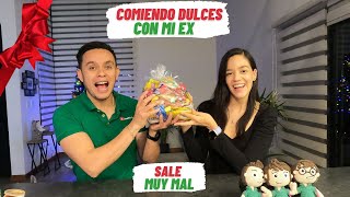 COMIENDO DULCES NAVIDEÑOS CON MI EX [upl. by Aihsital]