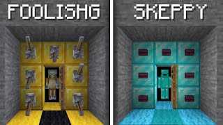 Skeppy Vs PRO Builder ESCAPE ROOM Build Battle  Minecraft [upl. by Hildebrandt588]