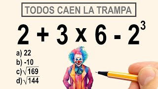 7 PREGUNTAS DE MATEMÁTICA BÁSICA  Nível 1  Prof Bruno Colmenares [upl. by Ellebasi]