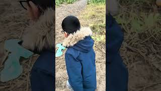 Muddy farm walk mud farm walk trending short shorts ytshorts viralshorts kids funny kid [upl. by Lefkowitz434]