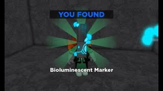 How to get BIOLUMINESCENT marker in FIND THE MARKERS Roblox  UPDATED 2024 [upl. by Atiuqan]