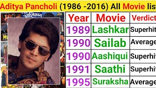 Aditya Pancholi movie list  Aditya Pancholi hit and flop movie  Aditya Pancholi movies [upl. by Animehliw]