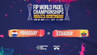 FIP WORLD PADEL CHAMPIONSHIPS SOUTH AMERICAN WOMEN QUALIFIERS  2th Elimination  Court 2 [upl. by Thirzia612]