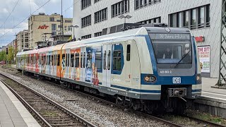 423 183 quot50 Jahre SBahn Münchenquot in Giesing [upl. by Hirai]