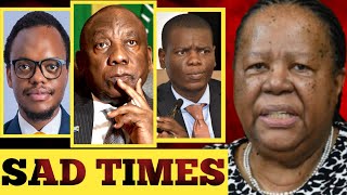 Ramaphosa Kicked Out Naledi Pandor Shockingly as Lamola Takes over Emotional SA Tributes for her [upl. by Nosrettap]