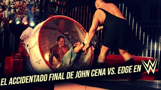 Arruinaste Mi Vida ¡El ACCIDENTADO FINAL de la RIVALIDAD de JOHN CENA y EDGE en WWE [upl. by Fink43]