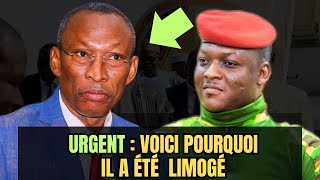 URGENT  VOICI POURQUOI IBRAHIM TRAORÉ A LIMOGÉ SON PREMIER MINISTRE APOLLINAIRE JOACHIM DE TEMBELA [upl. by Idnar]