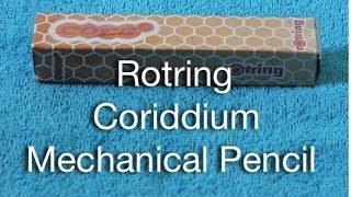 Rotring Coriddium Mechanical Pencil [upl. by Dex]