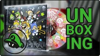 Super Mario 3D World Soundtrack Album Club Nintendo – Unboxing [upl. by Hwang]