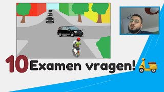 10 CBR Bromfiets Theorie Examen vragen🛵2022 [upl. by Lleda]