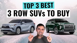 BEST 3 Row SUVs You Can Buy In 20222023  Best Value AND Most Reliable Midsize SUVs [upl. by Valencia]