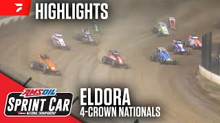 𝑯𝑰𝑮𝑯𝑳𝑰𝑮𝑯𝑻𝑺 USAC AMSOIL National Sprint Cars  Eldora Speedway  4Crown Nationals  Sept 21 2024 [upl. by Nadler60]