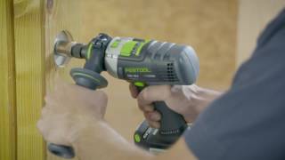 Festool PDC 184 Li 52Plus batteridrill mslagfunksjon [upl. by Ailema]