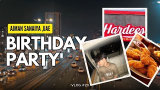 Birthday Party Vlog🥳🔥 Hardees Party🥳🤩ShamazVlogs [upl. by Bhayani807]