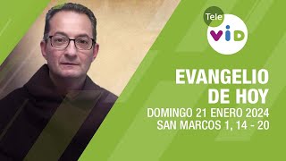 El evangelio de hoy Domingo 21 Enero de 2024 📖 LectioDivina TeleVID [upl. by Kernan287]