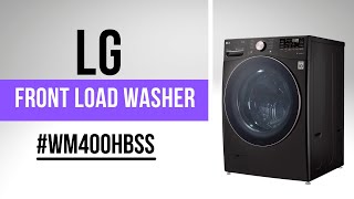 LG Front Load Washer WM4000H [upl. by Aihn]