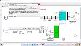 Part 2 Subsynchronous resonance in DFIGbased wind farm in MATLAB Simulink [upl. by Niveb]