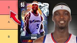 BEST POWER FORWARDS TIER LIST NBA 2K24 MyTEAM [upl. by Mongeau806]