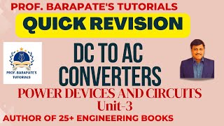 QUICK REVISION OF INVERTERS [upl. by Kolosick]