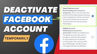 How to Deactivate Facebook Account a Quick and Easy Guide 2024  New Updated  Geek Help [upl. by Haines777]