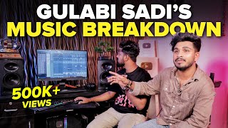 Making of Gulabi Sadi Song  Music Breakdown  Sanju Rathod  GSpark  Mashable ToddFodd  EP 61 [upl. by Odrahcir]