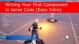 Writing Your First Component in Verse Code Easy Intro [upl. by Novahc700]