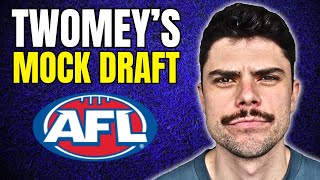 Reacting to Twomeys Mock AFL Draft [upl. by Atinod907]