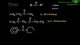 CETONAS FORMULACIÓN QUÍMICA ORGÁNICA 1414 Mistercinco [upl. by Llyrpa]