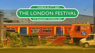 London Festival Railway of Modelling 2024  16th March 2024 [upl. by Hannibal101]