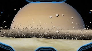 Exploring Saturn and its Moons Simulation [upl. by Aivull]