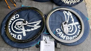 Đã bánBÁNH DISC CAMPAGNOLO WTO 45mm FULL CERAMIC Như Mới 35tr 0908 228222 [upl. by Lewap]