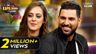 Yuvraj Singh amp Hazel Keech in Kapil Sharma Show  The Kapil Sharma Show  दी कपिल शर्मा शो [upl. by Ahsiema]