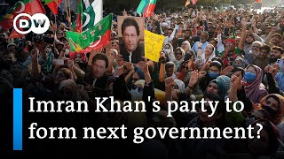 Imran Khans party wants to form government in Pakistan  DW News [upl. by Tsan860]