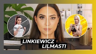 Makijażowa bitwa LilMasti vs Linkiewicz 😜 [upl. by Jablon]