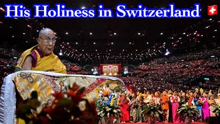 IT’S A BLESSING DAY  LONG LIVE YOUR HOLINESS 🙏🏻  HIS HOLINESS IN SWISS 🇨🇭  Tibetan vlogger [upl. by Brause143]