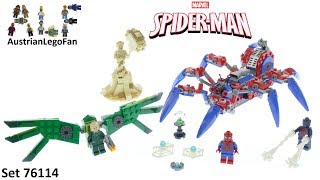 Lego Spiderman 76114 SpiderMans Spider Crawler  Lego 76114 Speed Build [upl. by Ainotal725]