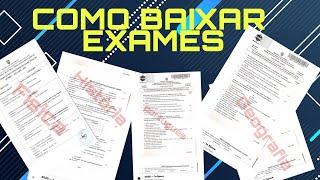 Como baixar exames nacionais do ensino primário e secundário 7  10 e 12 classe em Moçambique 2021 [upl. by Notsnorb]