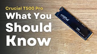 Crucial T500 Pro Review Amazon NVMe SSD Review [upl. by Anitsuga784]