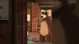 Masha games gaming funny ytshorts shortsyoutube youtubeshorts gaming cutebear cute [upl. by Ecirtnom]