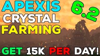 Guide To Farming Apexis Crystals in Patch 62  Easy 12k  15k per day [upl. by Eilak]