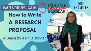 Step 4 Turkiye ScholarshipsHow to Write a Research ProposalMasterPhD ApplicationGraduate School [upl. by Duaner]