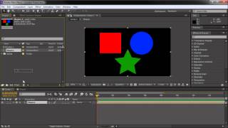 60 Second After Effects Tutorial  Using Precomps to Group Objects HD [upl. by Ahsitniuq903]