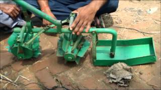 Use of Cono weeder in SRI Jeevika Nalanda Bihar [upl. by Irolav554]