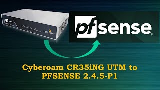 How to Install PfSense to Cyberoam CR35iNG UTM Hardware [upl. by Naryb290]