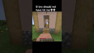 Big mistake bud 💀 minecraft memes minecraftmemes gaming minecraftshorts funny fyp meme [upl. by Reham]