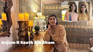 Anjum K Saath Aik Sham 💕 Mama Galore 💕 Vlog 438 [upl. by Ihteerp111]